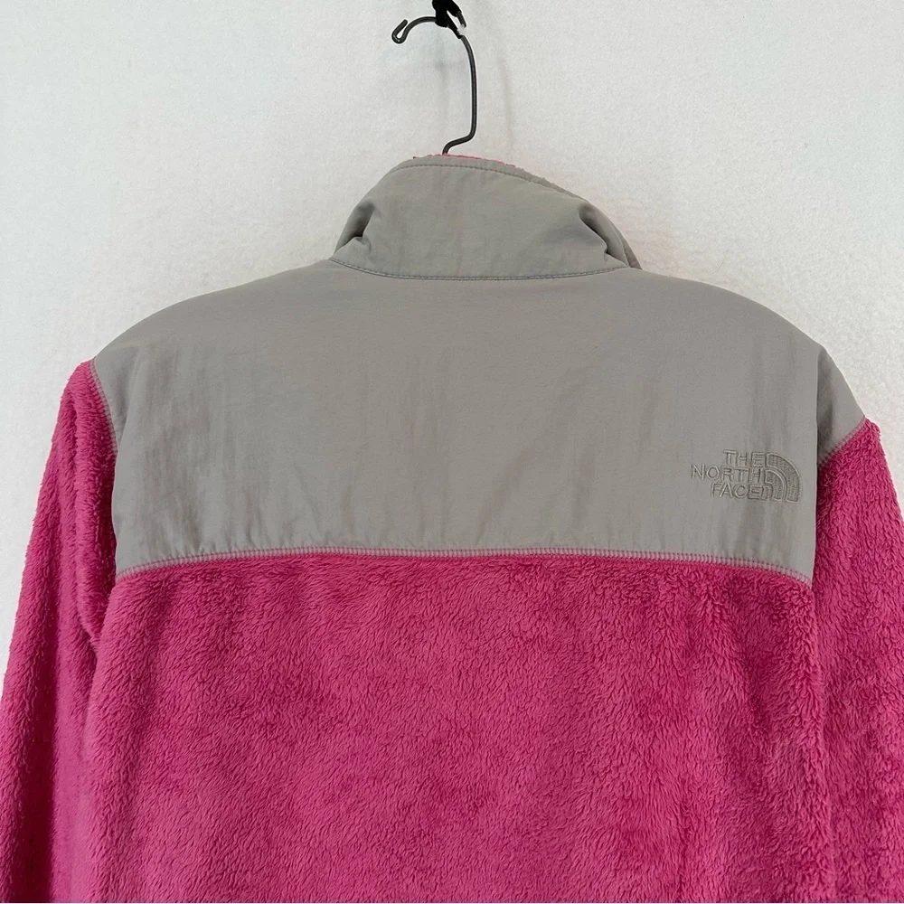 The North Face Full Zip Fuzzy Jacket Kids‎ XL Pink